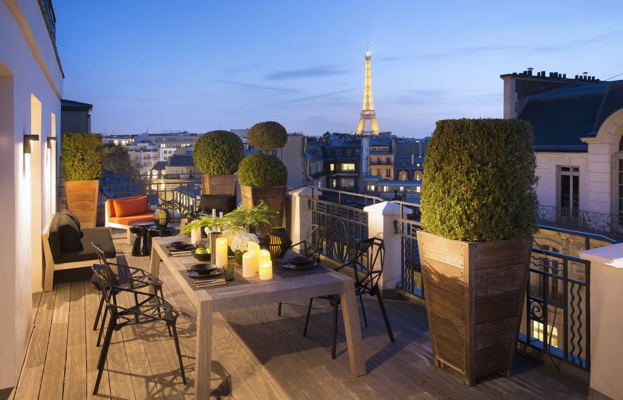Hotel Marignan Champs-Elysées | Romantic hotel Paris